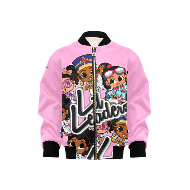 Lil Leaders "Girl Gang" - Girls Bomber Jacket w/Pockets