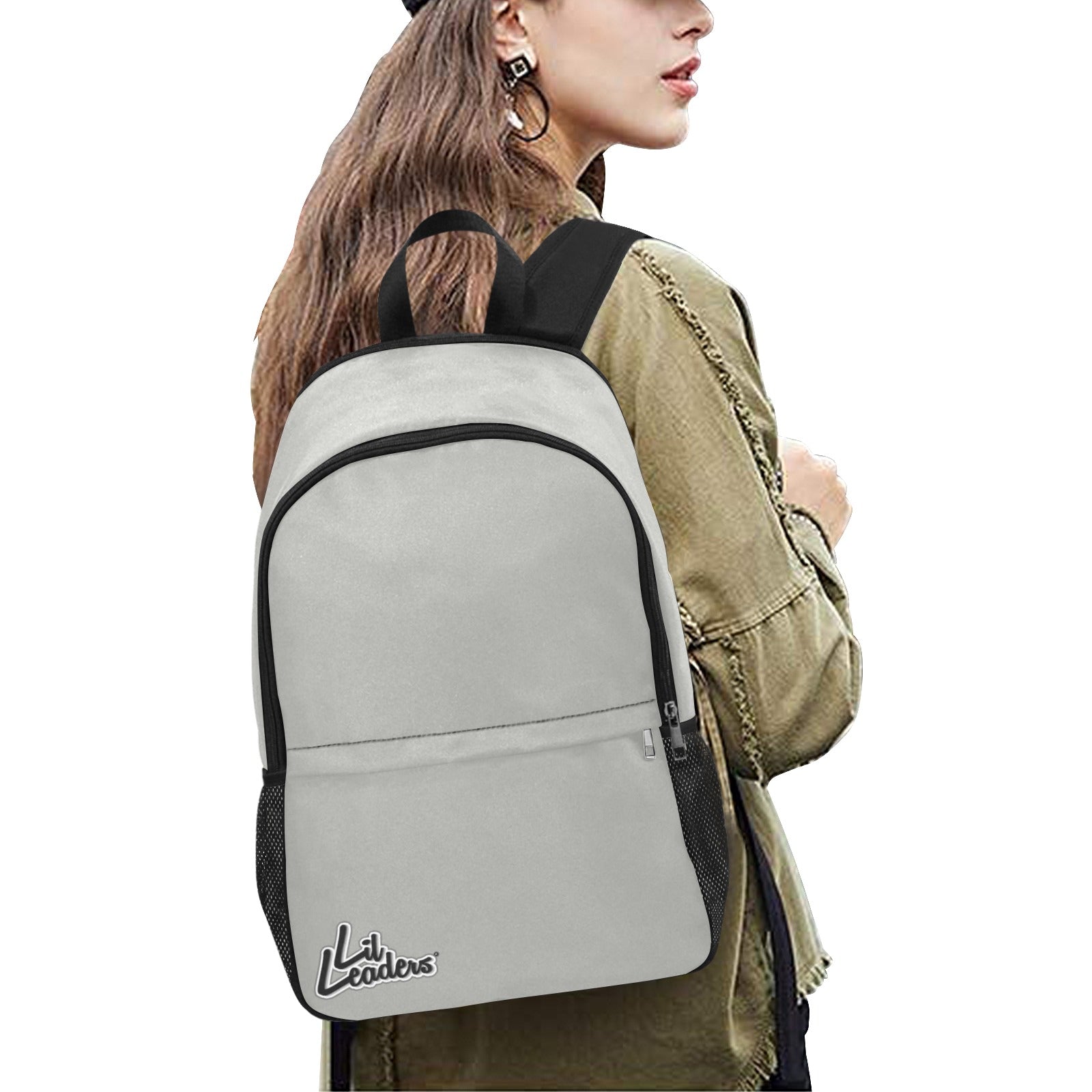 Lil Leaders Supporter Backpack All-Over Print Unisex Casual Backpack with Side Mesh Pockets