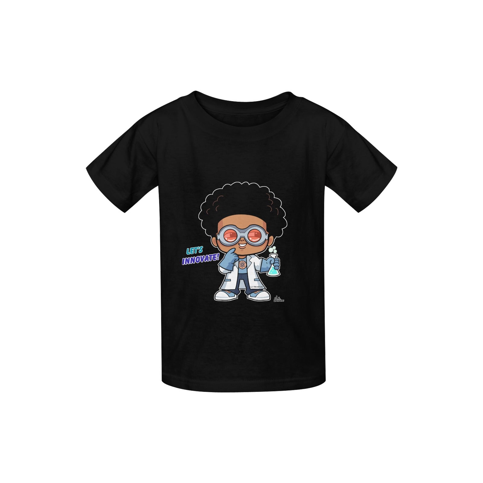 Lil Science™ Let’s Innovate T-Shirt - Black