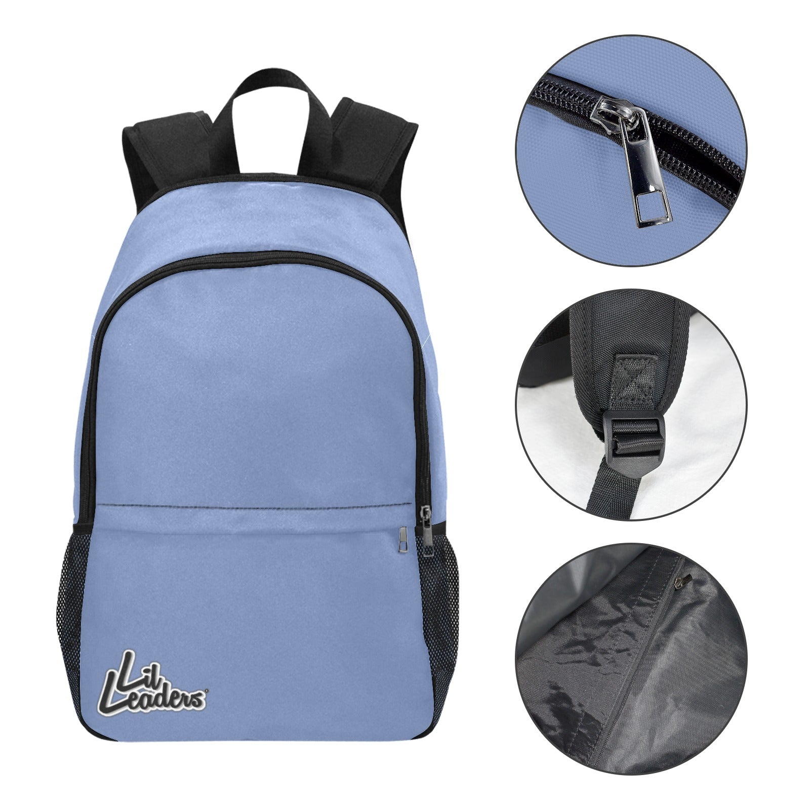 Lil Leaders Supporter Backpack All-Over Print Unisex Casual Backpack with Side Mesh Pockets