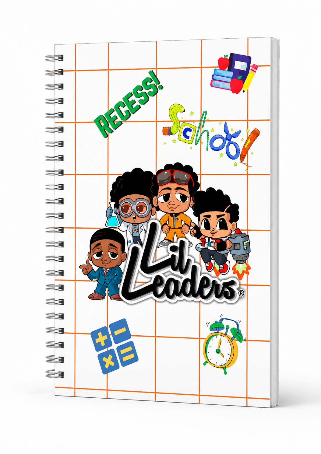 Lil Leaders® Boys I Can Lead Spiral Journal