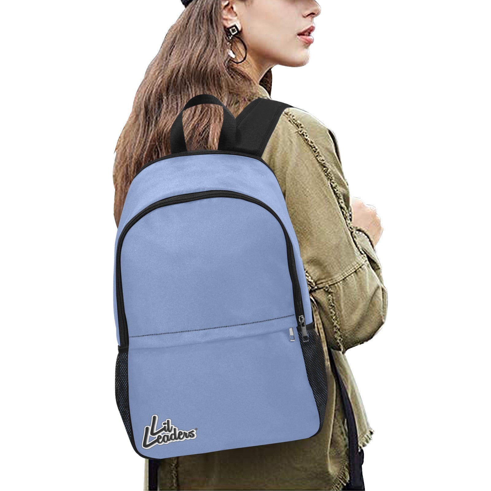 Lil Leaders Supporter Backpack All-Over Print Unisex Casual Backpack with Side Mesh Pockets