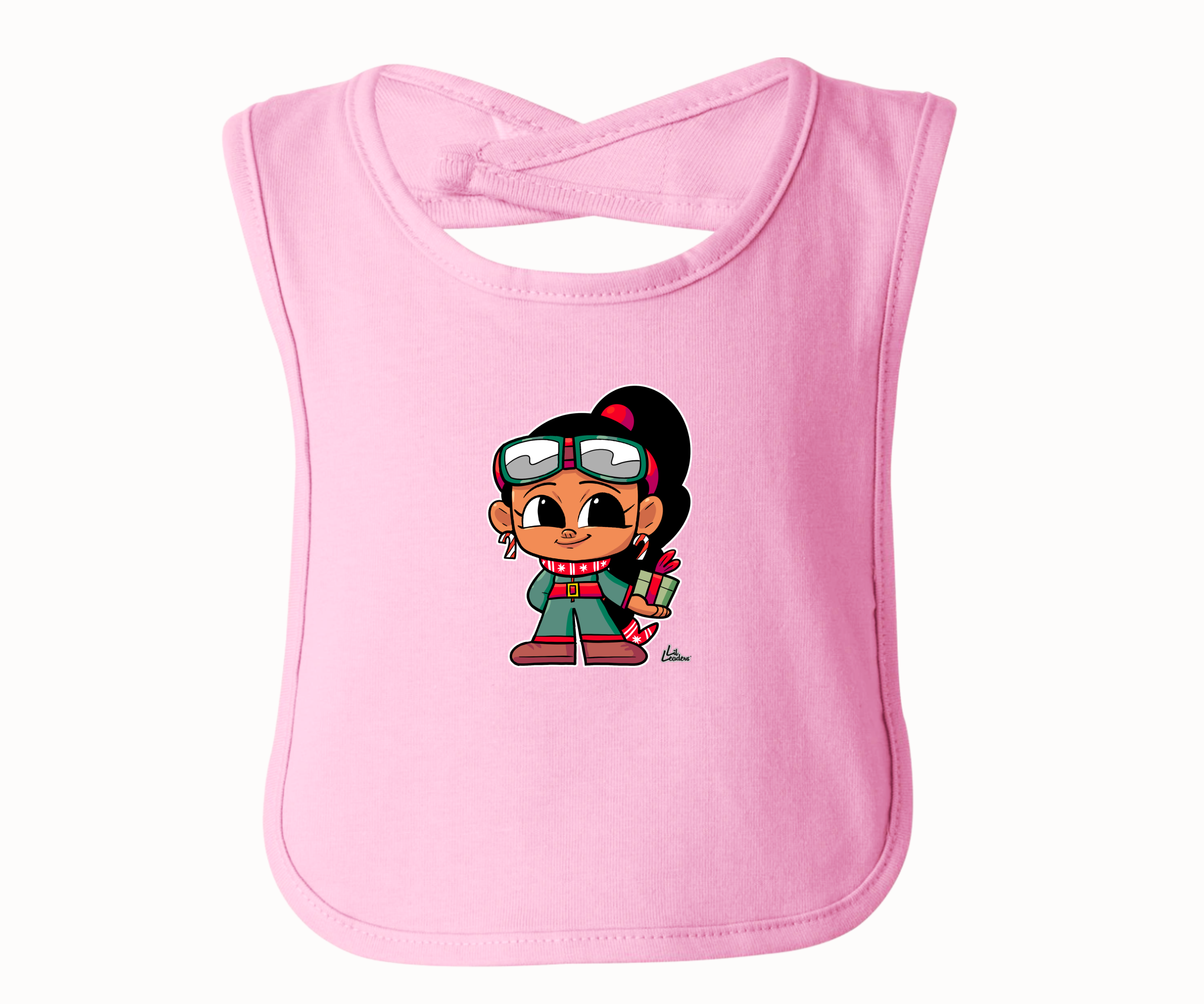 Lil Leaders Holiday Girls Bibs