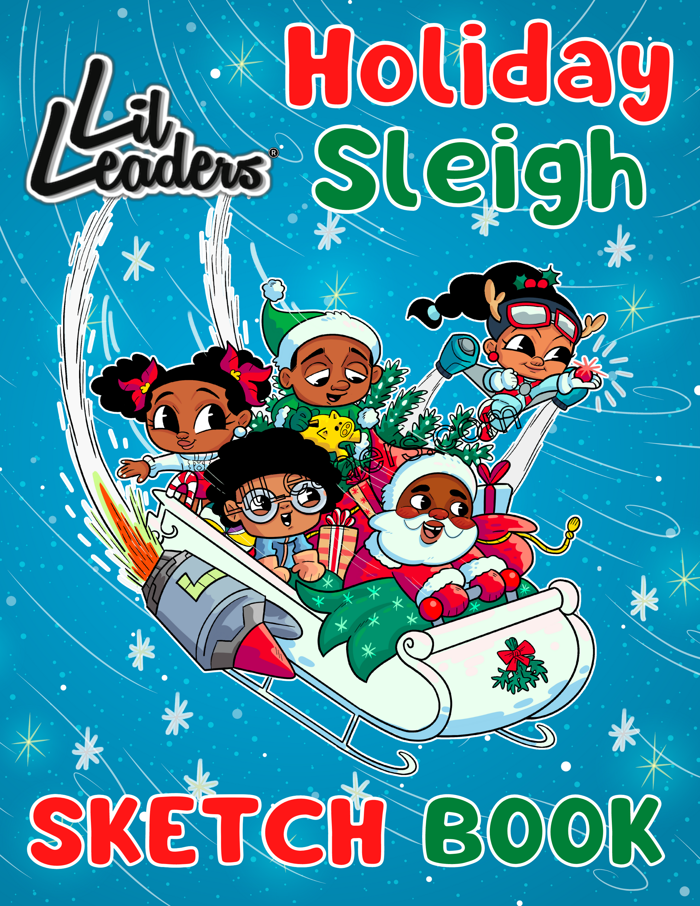Lil Leaders Holiday Sleigh Sketch Book