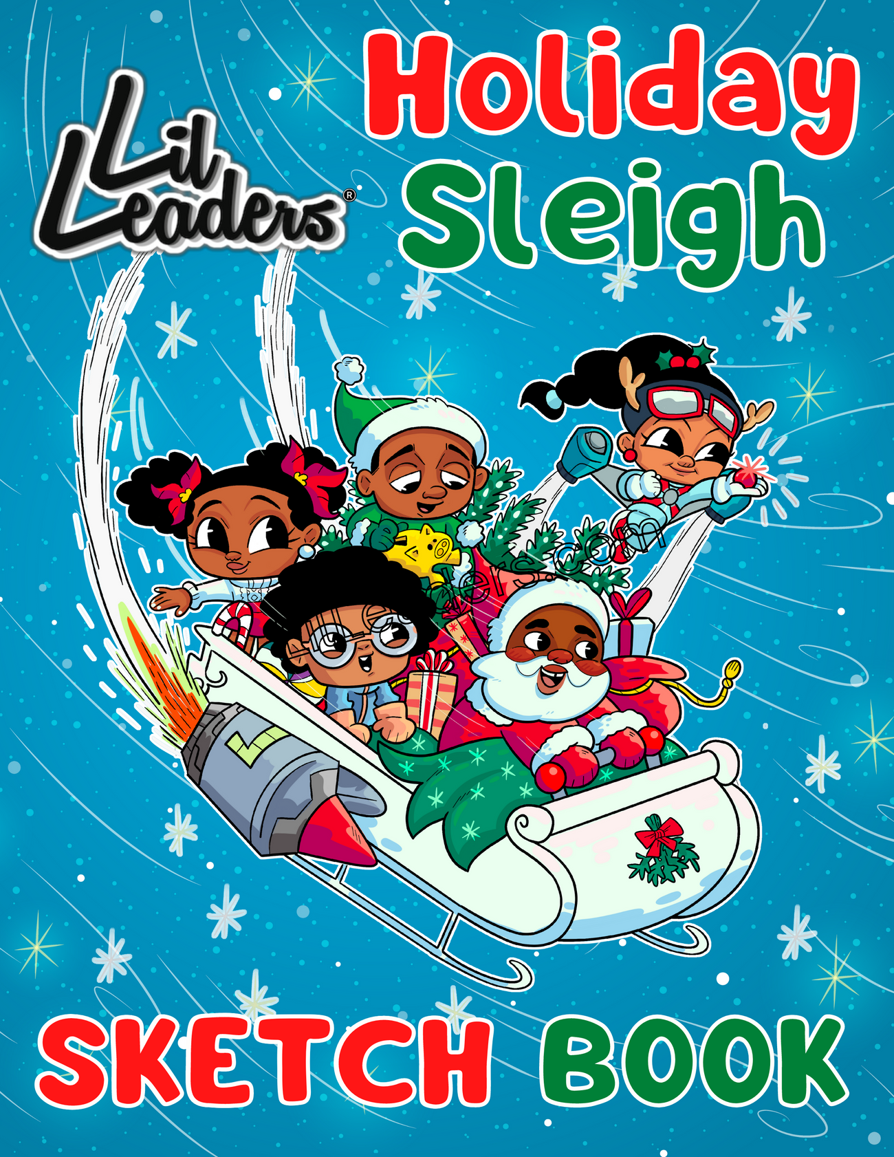 Lil Leaders Holiday Sleigh Sketch Book