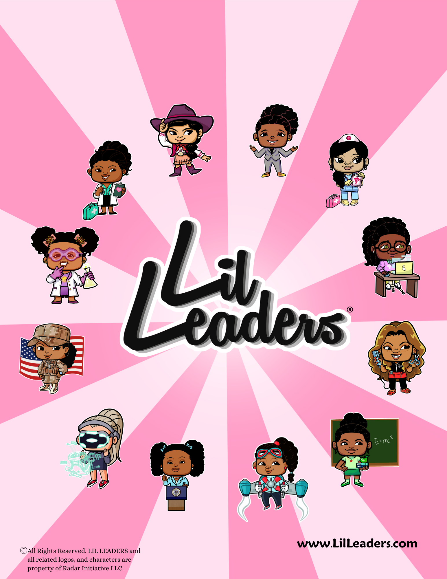 Lil Leaders® Girls Dream Big Coloring & Activity Book