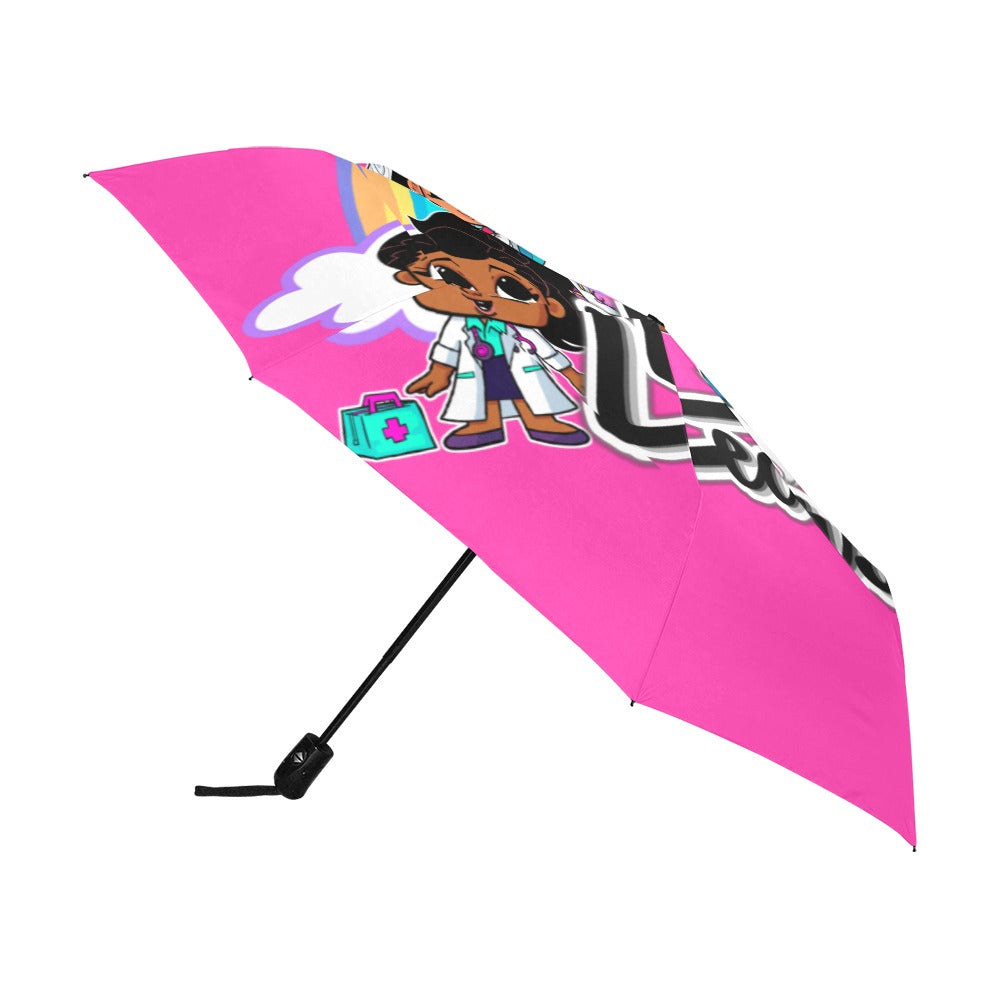 Lil Leaders "Girl Gang" Automatic Umbrella w/Sleeve