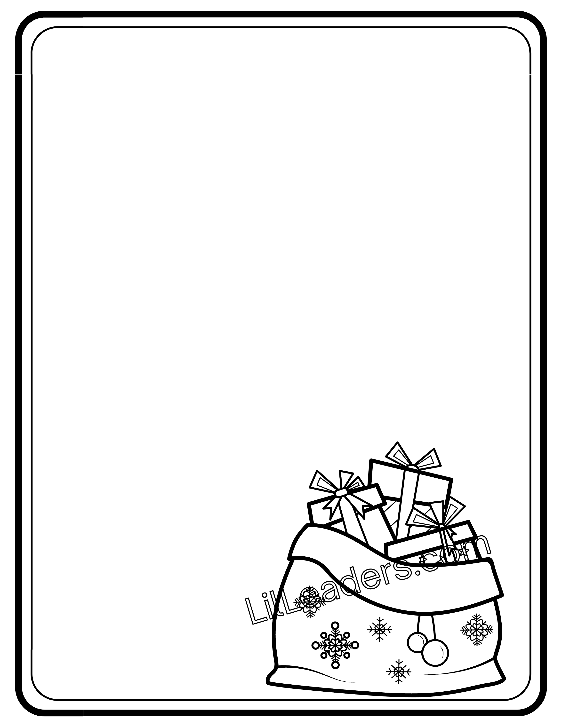 Lil Leaders Holiday Sleigh Sketch Book