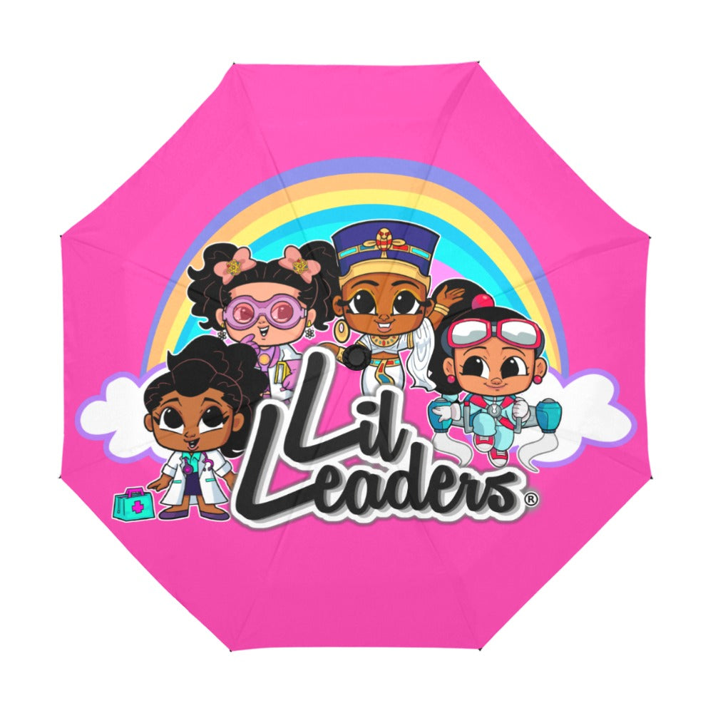 Lil Leaders "Girl Gang" Automatic Umbrella w/Sleeve
