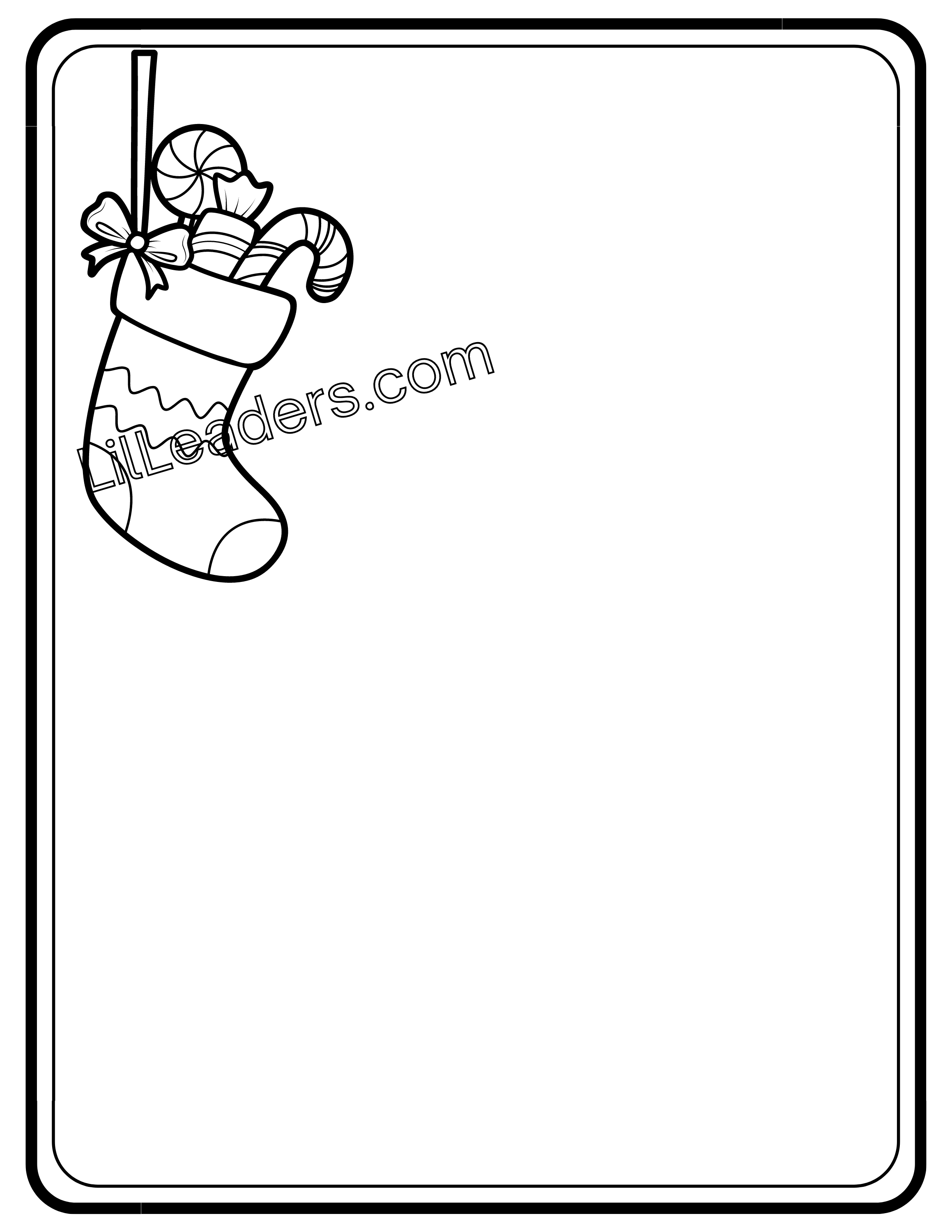 Lil Leaders Holiday Sleigh Sketch Book