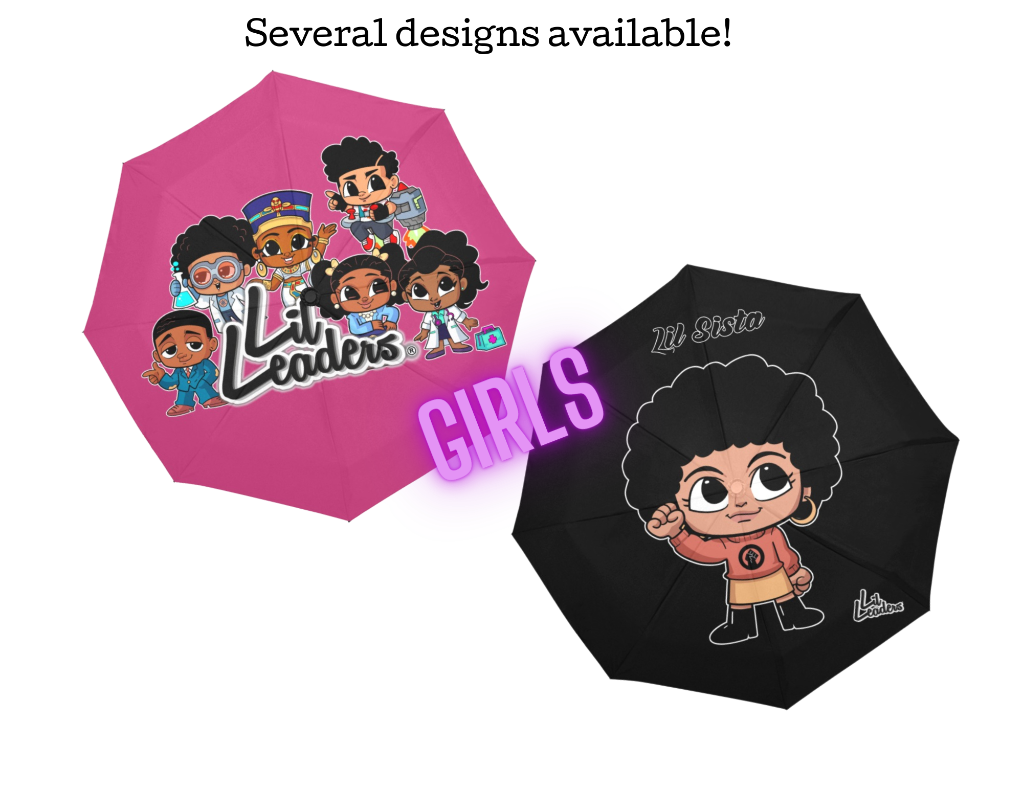 Lil Leaders® Umbrella - Girls Characters