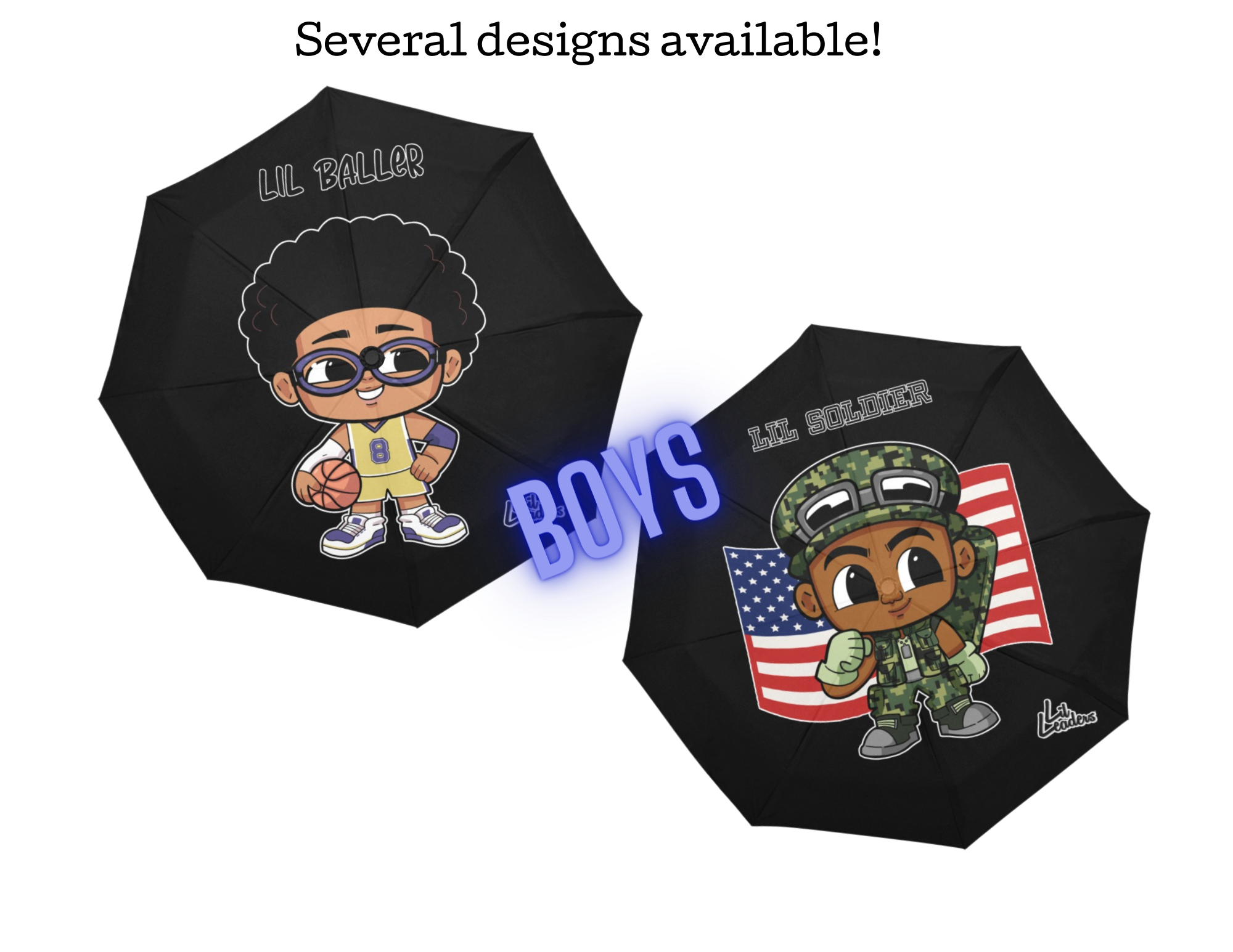 Lil Leaders® Umbrella - Boys Characters