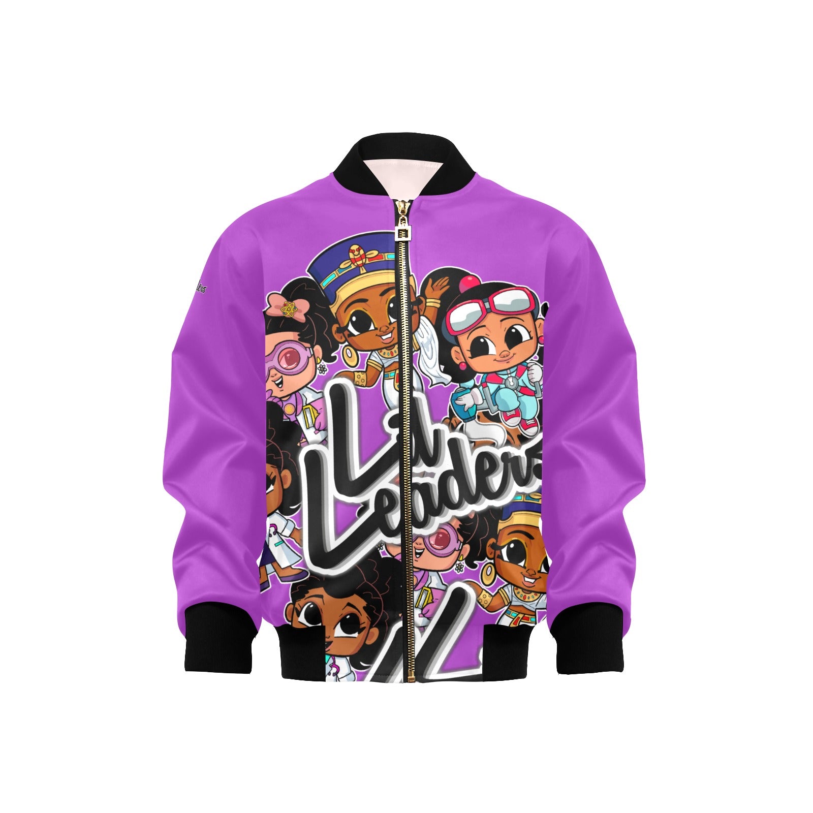 Lil Leaders "Girl Gang" - Girls Bomber Jacket w/Pockets