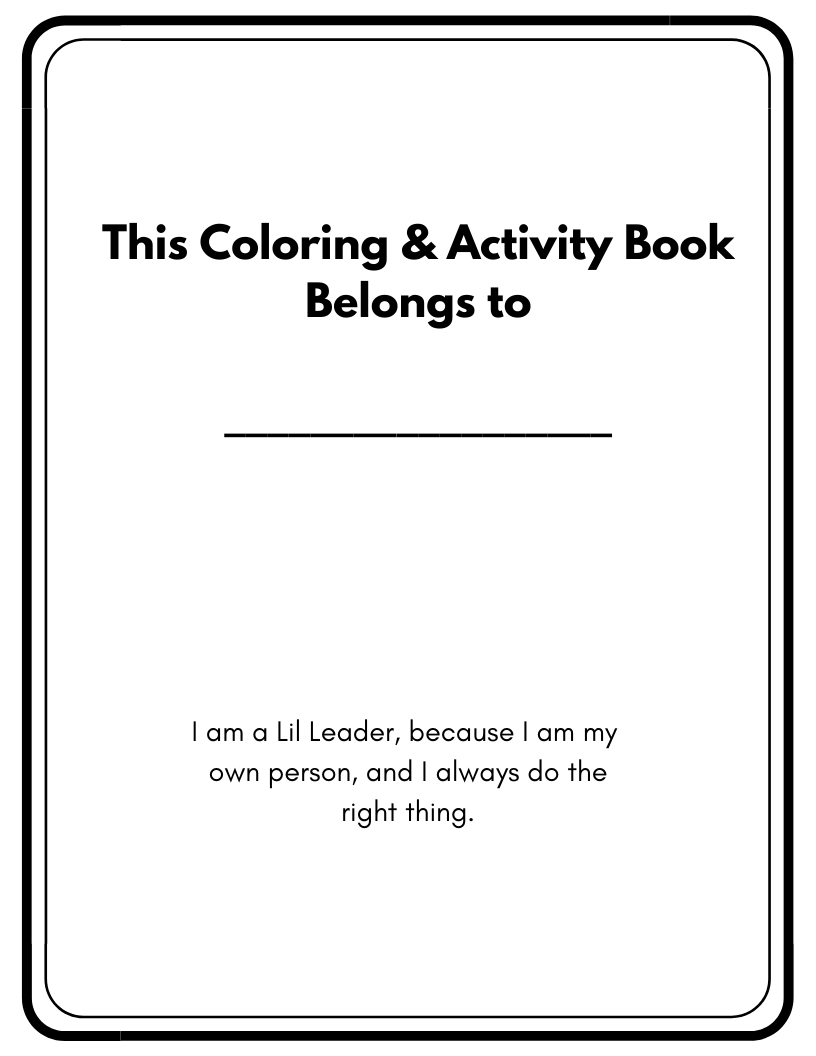 Lil Leaders® Coloring & Activity Books