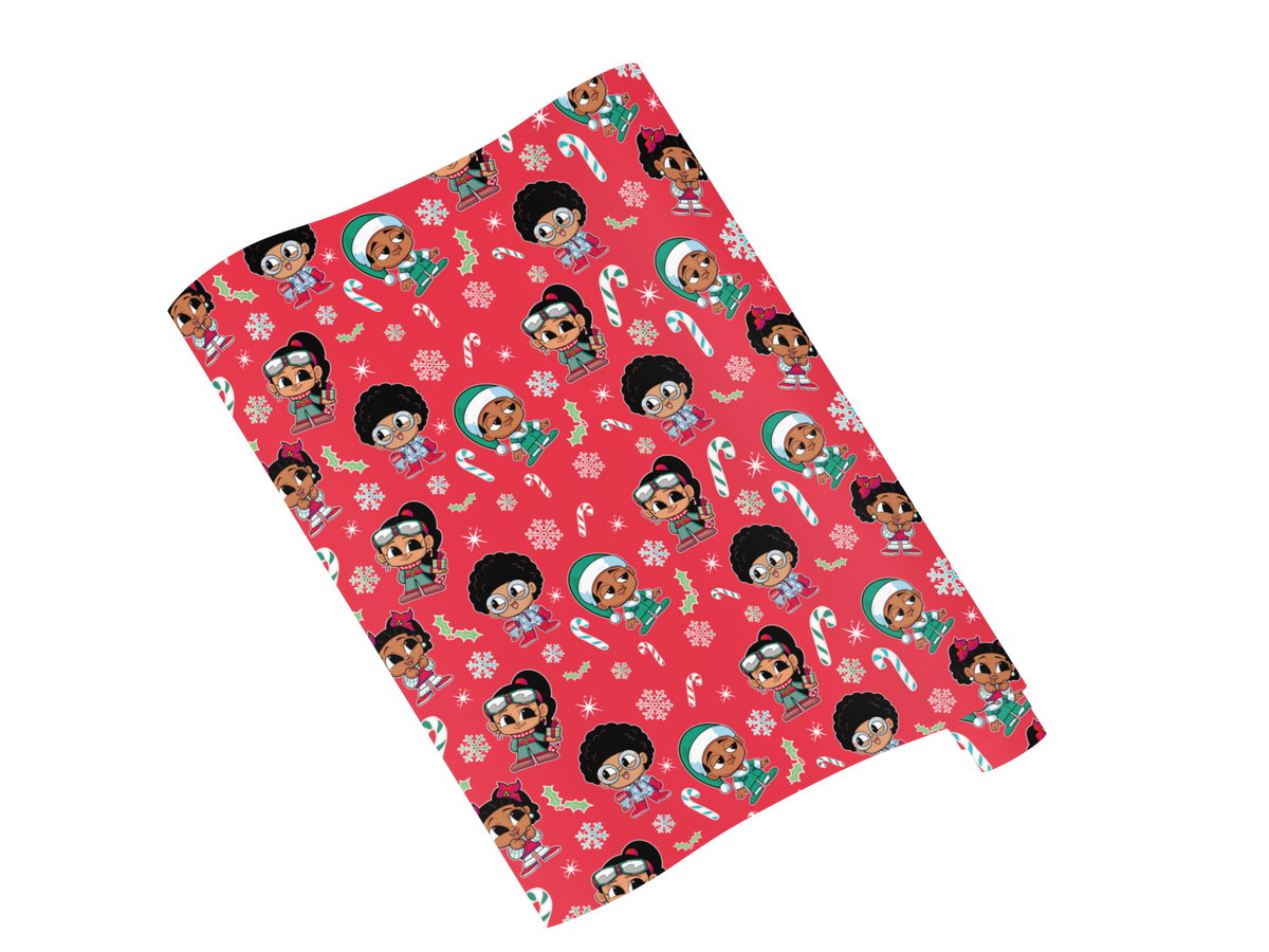 Lil Leaders Holiday Gift Wrapping Paper