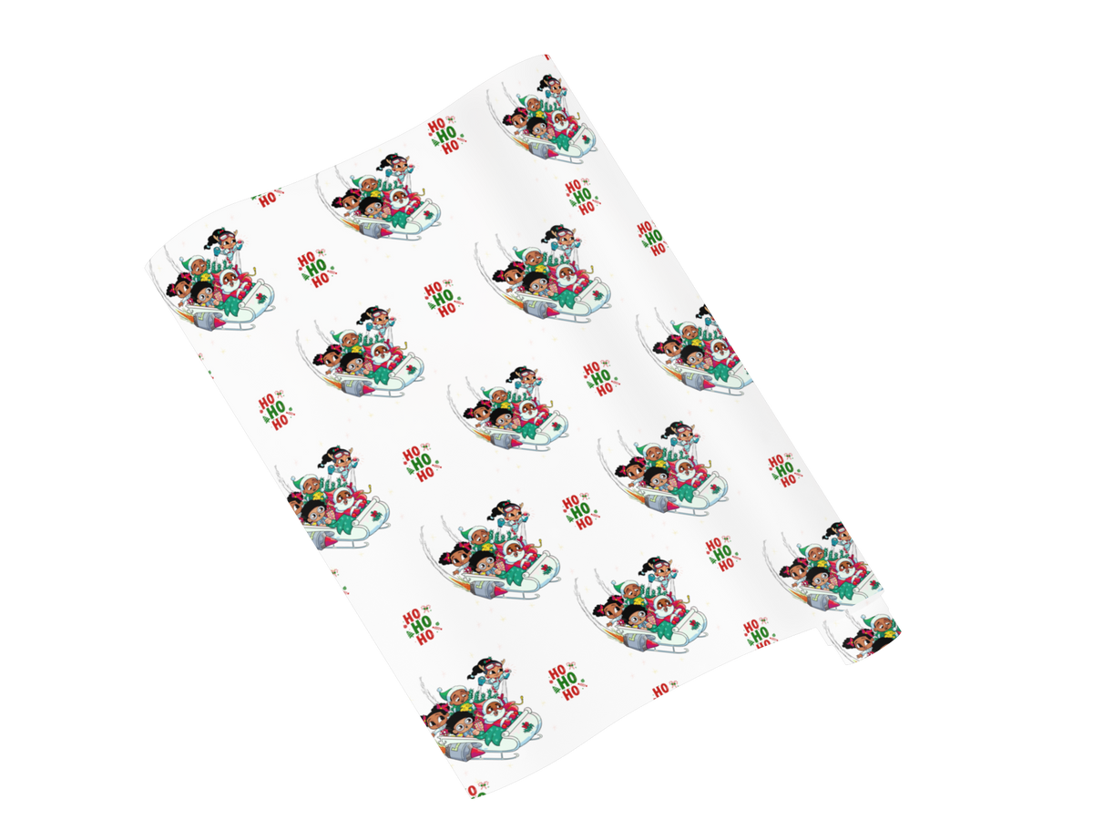Lil Leaders Holiday Gift Wrapping Paper